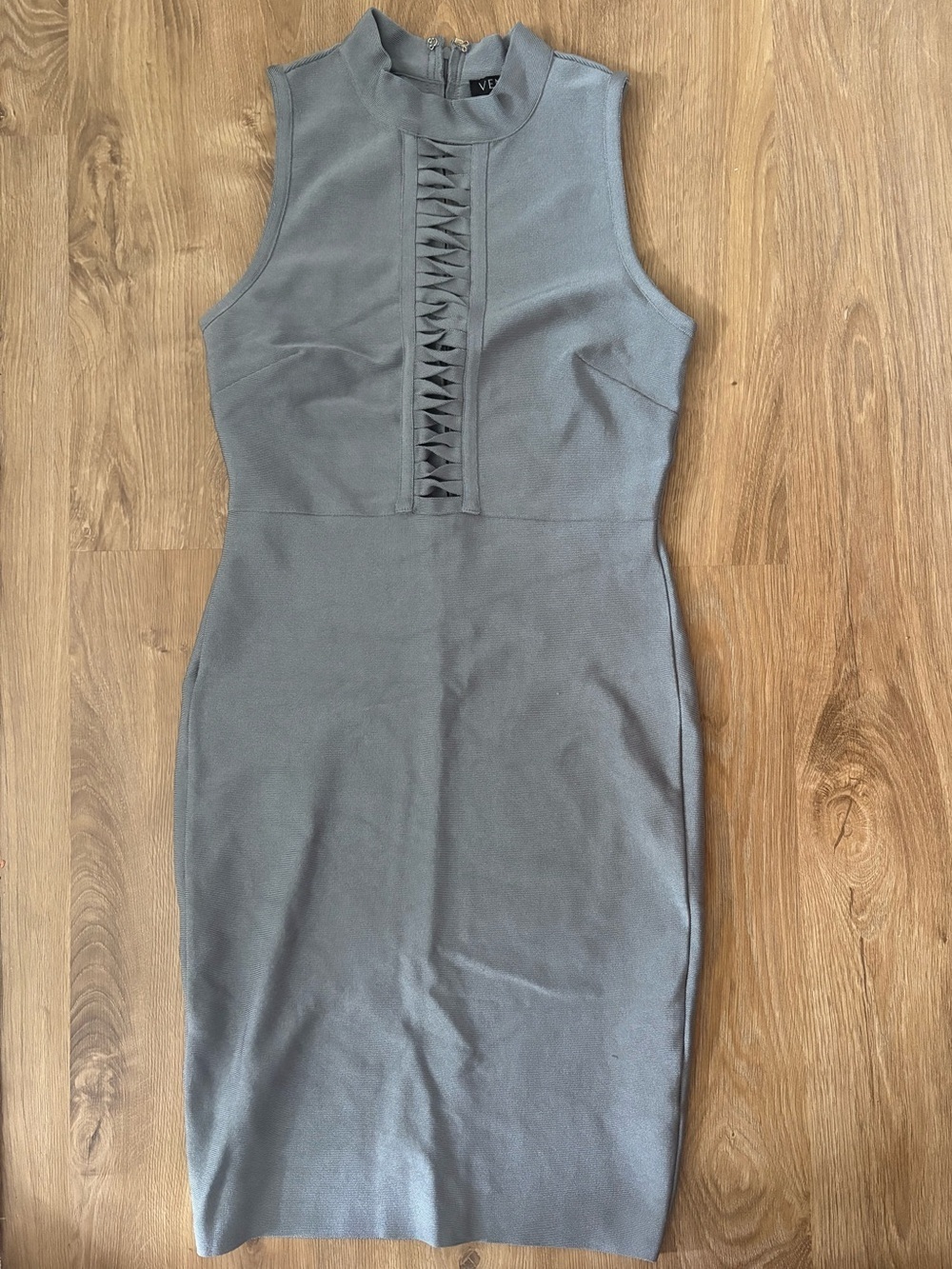 Venus bandage metallic dress